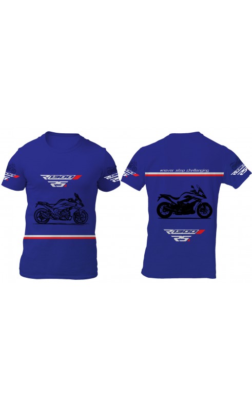 bmw R1300RS motorrad moto t-shirt for men. Summer SS26 SS27. Regular fit sizes. Amfanwear