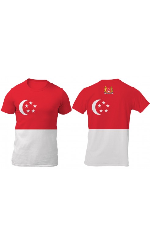 Singapore men's t-shirt. Souvenir summer season travel gift. Made in EU. Regular fit sizes.