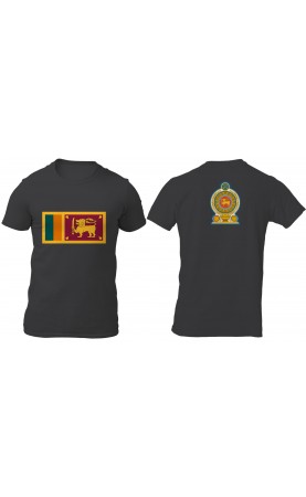 Sri Lanka t-shirt for men. Regular sizes. Made in EU, Amfanwear, seasonal summer souvenir gift