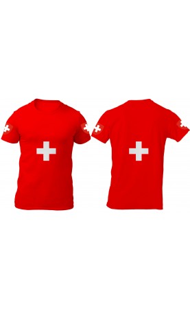 Switzerland t-shirt. Men regular sizes. Made in EU, amfanwear. Summer travel souvenit gift xmas. SS26