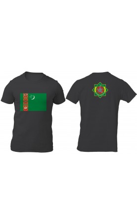 Turkmenistan men's tee. Regular sizes. MAde in EU. SS26