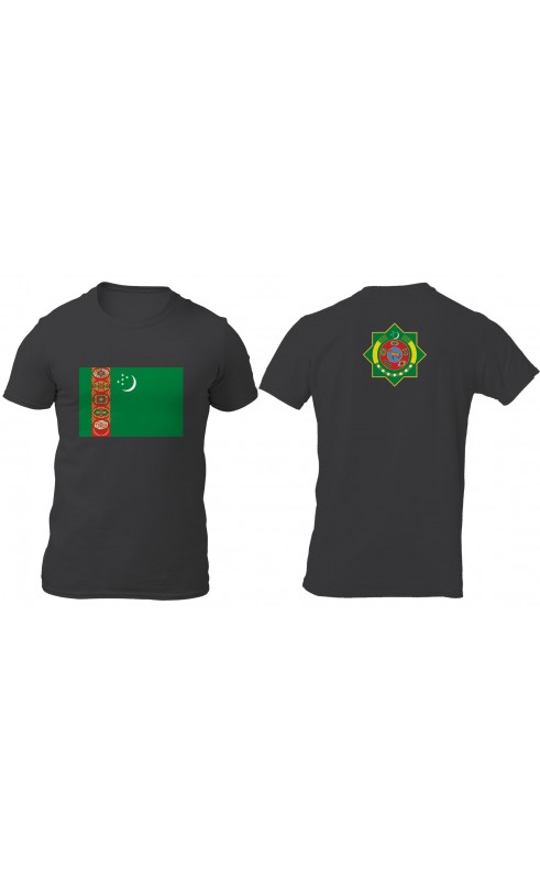 Turkmenistan men's tee. Regular sizes. MAde in EU. SS26