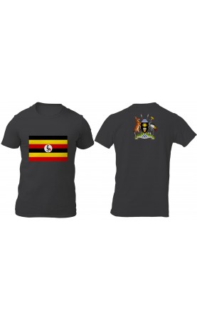 Uganda men's t-shirt jersey. Regular fit szies. Made in EU.