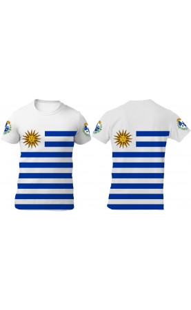 Uruguay t-shirt for men. Regular sizes. Made in EU. Souvenir travel gift summer. Amfanwear SS26 season