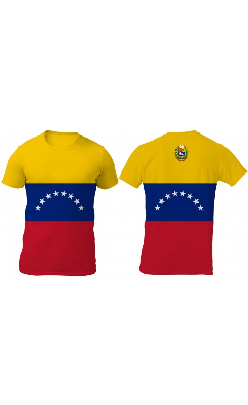Venezuela t-shirt. Regular fit men's sizes. Made in EU.