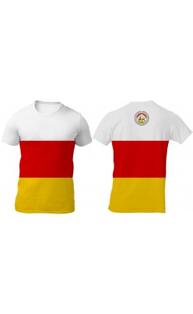 South Ossetia t-shirt for men. Regular fit sizes, made in EU