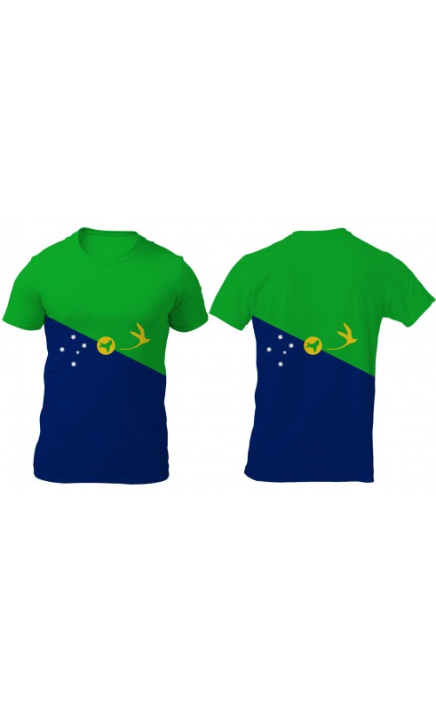 Christmas Island men's t-shirt. Souvenir gift travel idea. Regular fit sizes.