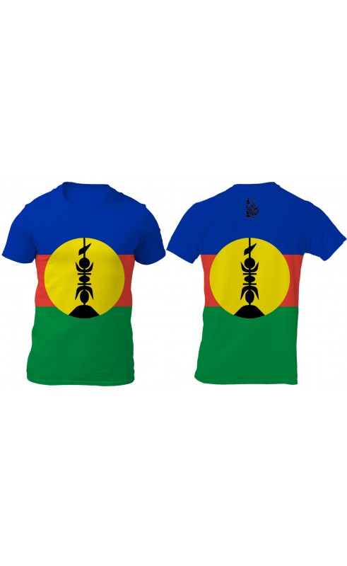 New Caledonia / Nouvelle-Calédonie  men's t-shirt. Regular fit, summer season souvenir gitft travel. Amfanwear, beach life
