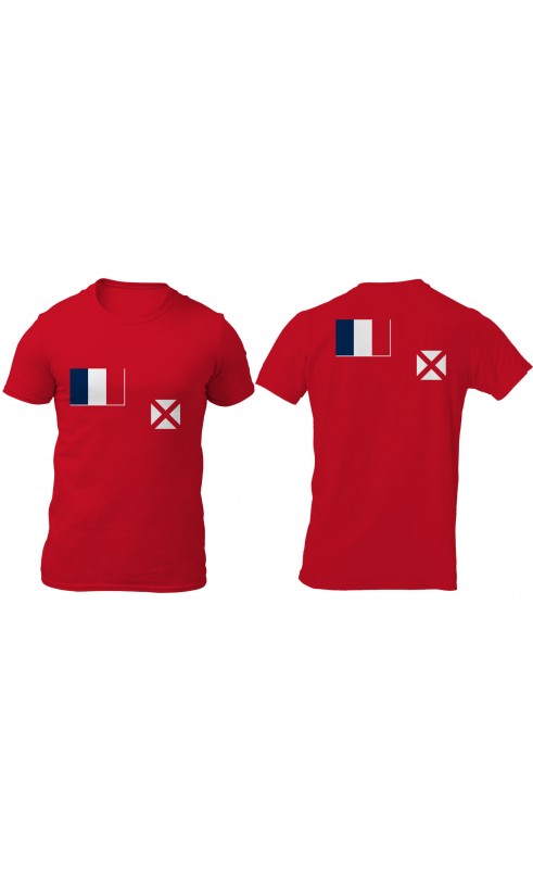 Wallis and Futuna flag men's t-shirt.