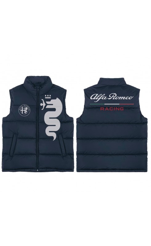alfa romeo racing team gilet amfanwear italian speed racing