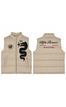 alfa romeo men's jacket sleeveless sizes S M L XL XXL windproof amfanwear