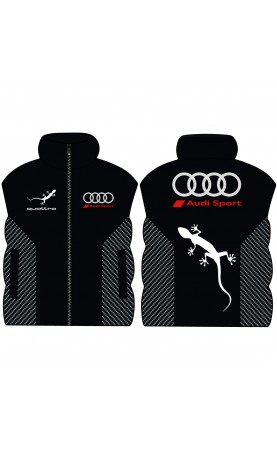 men's gilet audi quattro motorsport racing wear