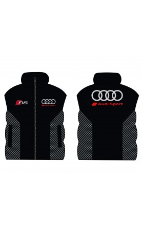 RS motorsport auto men's gilet. Regular fit sizes. Amfanwear.