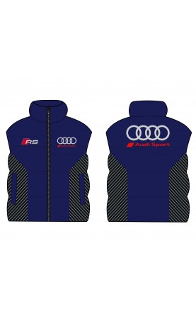 rs auto sport men's gilet. regular fit sizing. amfanwear sports wear