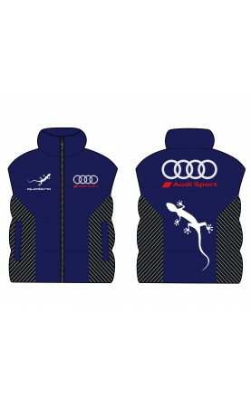 quattro sport men's gilet. regular sizes auto motorsport apparel