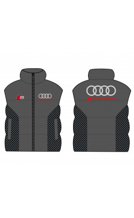 s-line sport men's gilet. Automotive sportwear regular fit sizes. amfanwear