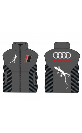 auto motorsport history car men's gilet. regular sizes, made in EU, amfanwear racing rally