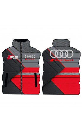 RS motorsport auto men's sleeveless jacket. Regular fit sizes. Amfanwear