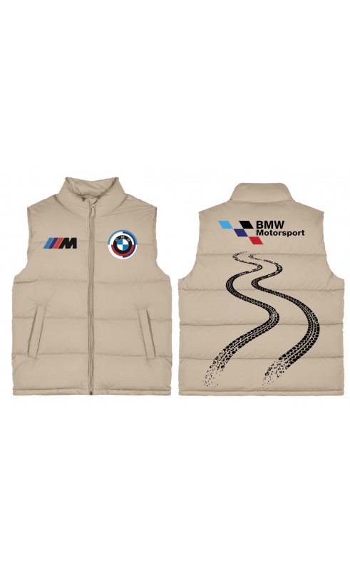 bimmer drift mcompetition gilet for men. Regular sizes. Made in EU cothes
