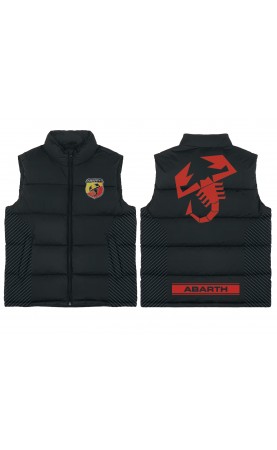 Fiat abarth men's gilet. Regular fit. Amfanwear sport racing apparel