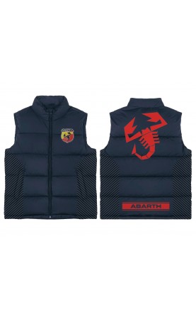 Fiat abarth men's gilet. Made in EU, amfanwear. Regular sizes, Christmas gift idea