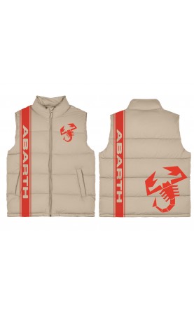 Men's sleveless gilet abarth racing. Regular fit sizes, gift idea amfanwear sport