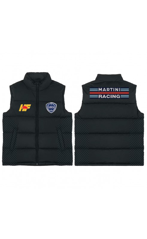 Lancia HR racing team men's gilet. Regular fit sizes. Amfanwear sport
