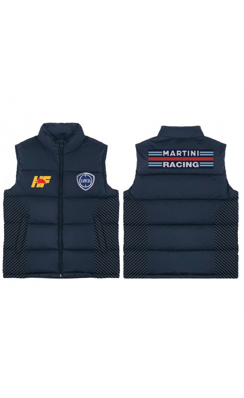 Lancia HF racing team men's gilet. Regular sizes. Amfanwear sport