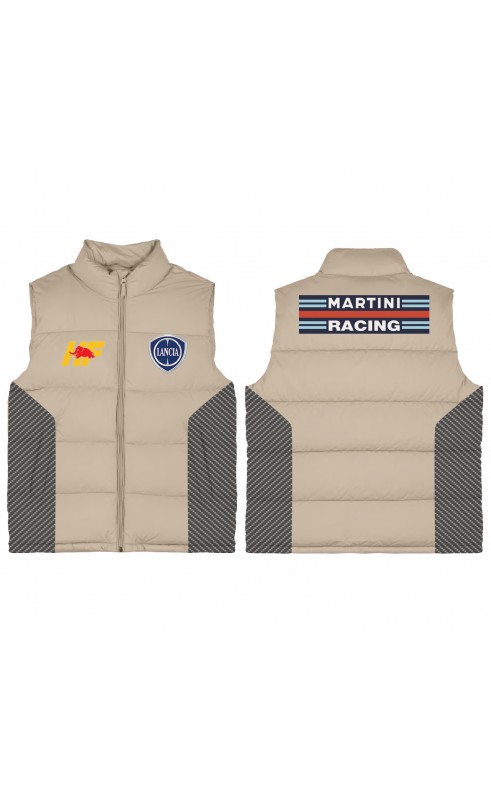 Lancia rally racing men's gilet. Iconic car fanwear