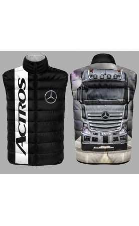actros mercedes men's gilet. Regular fit sizes.