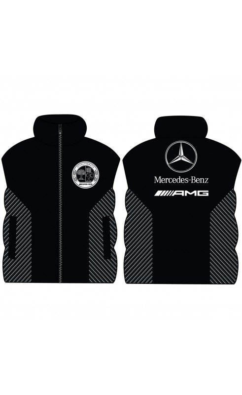 Premium men's sleeveless gilet. Tuning racing automotive wear. Regular sizes.