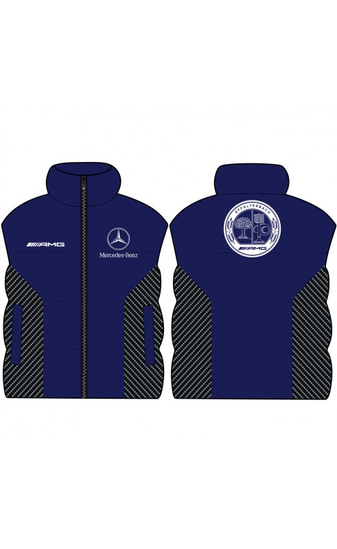 automotive car men's gilet. Regular sizes. AMG tuning race power
