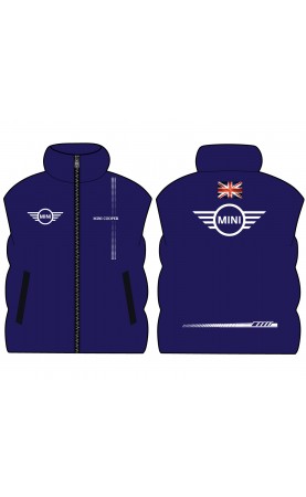 Mini cooper UK GB men's vest. Regular fit sizes. Amfanwear. Briitish apparel