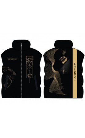 Peugeot Men's vest. Regular sizes from S to XXL. made in EU, amfanwear. Sport rally apparel