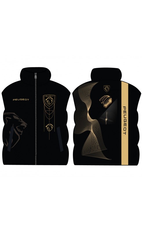 Peugeot Men's vest. Regular sizes from S to XXL. made in EU, amfanwear. Sport rally apparel