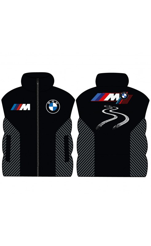 ///M sport auto drift men's gilet. Regular fitting sizes.