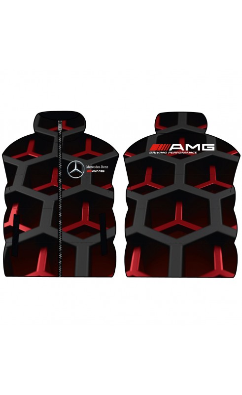 AMG sport automotive vest. Regular men's sizes. SS26 trend apparel