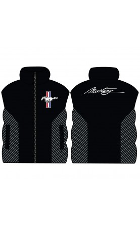 Mustang men's sleeveless gilet. Regular fit autumn spring wear. Amfanwear.