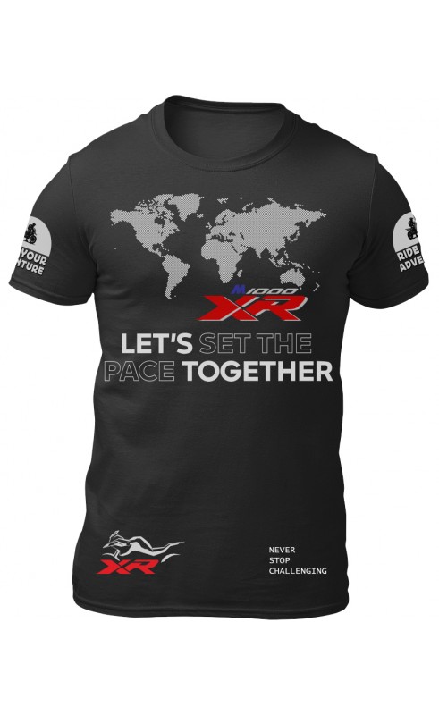 M1000XR men's t-shirt. Regular fit sizes for moto fans.