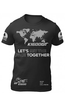 K1600GT t-shirt for men. Regular fit sizing. Motorrad fan apparel SS26 SS27