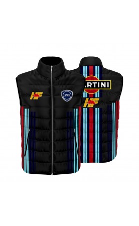 Lancia HR racing team men's gilet. Regular fit sizes. Amfanwear sport