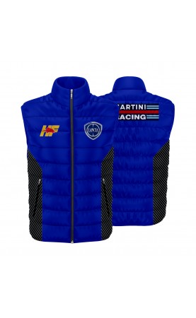 Racing rally men's gilet. Regular sizes. Amfanwear apparel
