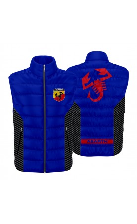 Abarth sport racing gilet for men. Regular fit S M L XL XXL.