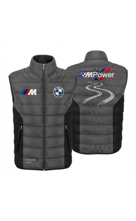 BMW sport car tuning sleeveless gilet. Amfanwear. EU made. SS26