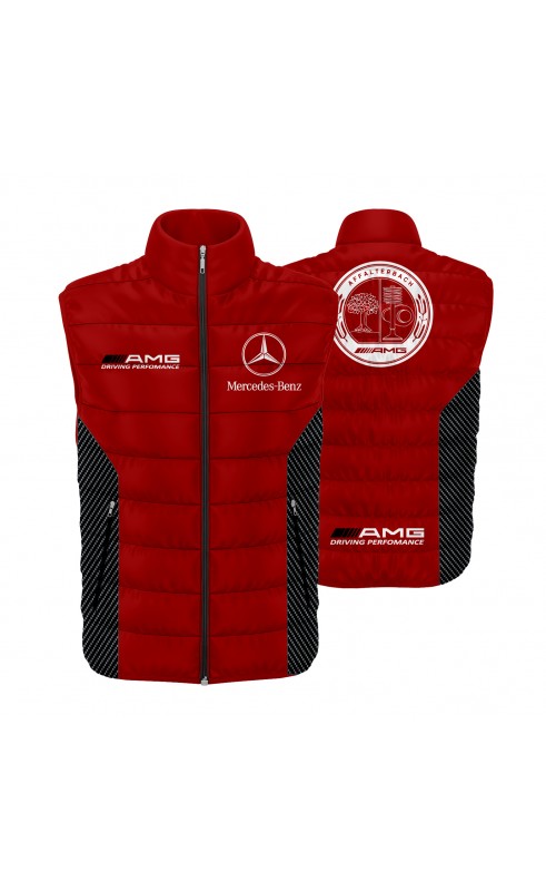 Premium men's sleeveless gilet. Tuning racing automotive wear. Regular sizes.