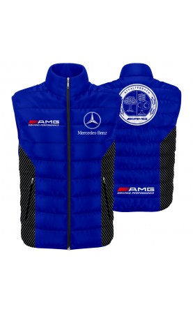 Car automotive sport men's jacket sleeveless. Regular sizes sport apparel. amfanwear