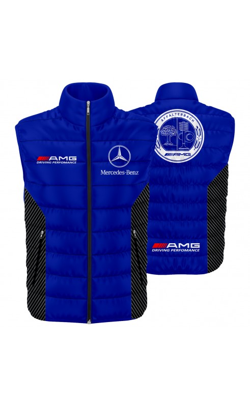 Car automotive sport men's jacket sleeveless. Regular sizes sport apparel. amfanwear