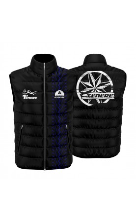 Tenere moto fan sleeveless gilet. made in EU, regular fit sizes. SS26 racing wear