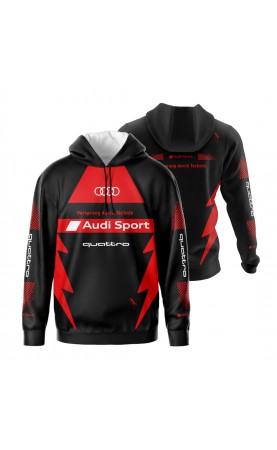 RS3 auto fan hoodie/ Regular fitmen's sizes. Audi fan sport wear. S-line RS