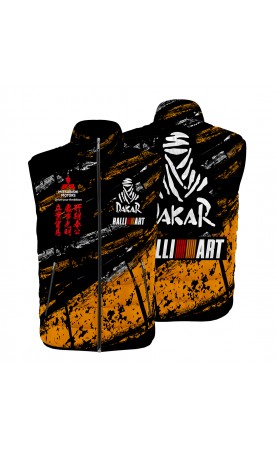 Men's sleeveless vest Mitsubishi Dakar, rally sport. Regulr sizes, sublimated